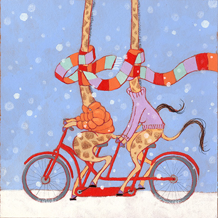 Zampe-sui-pedali-e-testa-fra-le-nuvole-Anna-Mosca